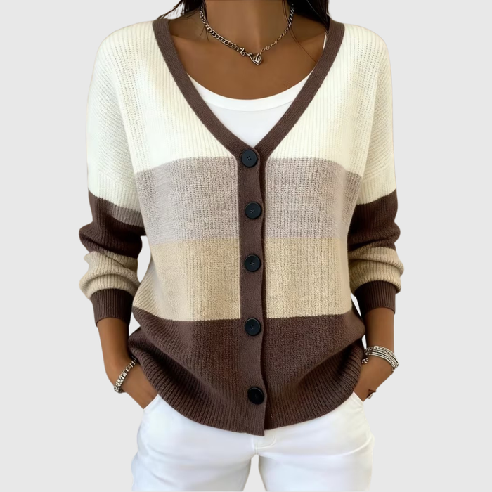 Felicia | Veste en Maille avec Boutons